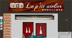 Desktop Screenshot of leptitatelier.net